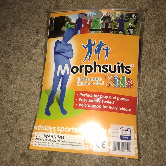 Blue Morphsuit size M - Picture 2 of 4
